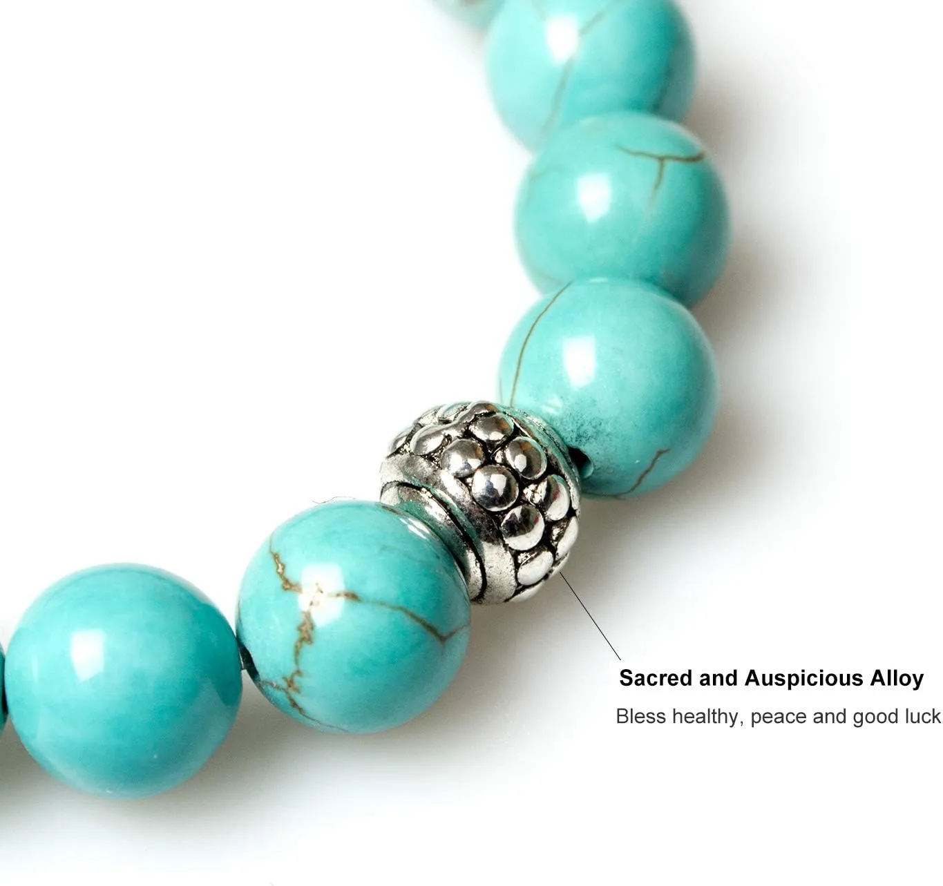 108 Mala Beads Necklace 7 Chakra Buddhist Prayer Beaded Bracelet Tree of Life Pendant Healing Stone Yoga Necklace