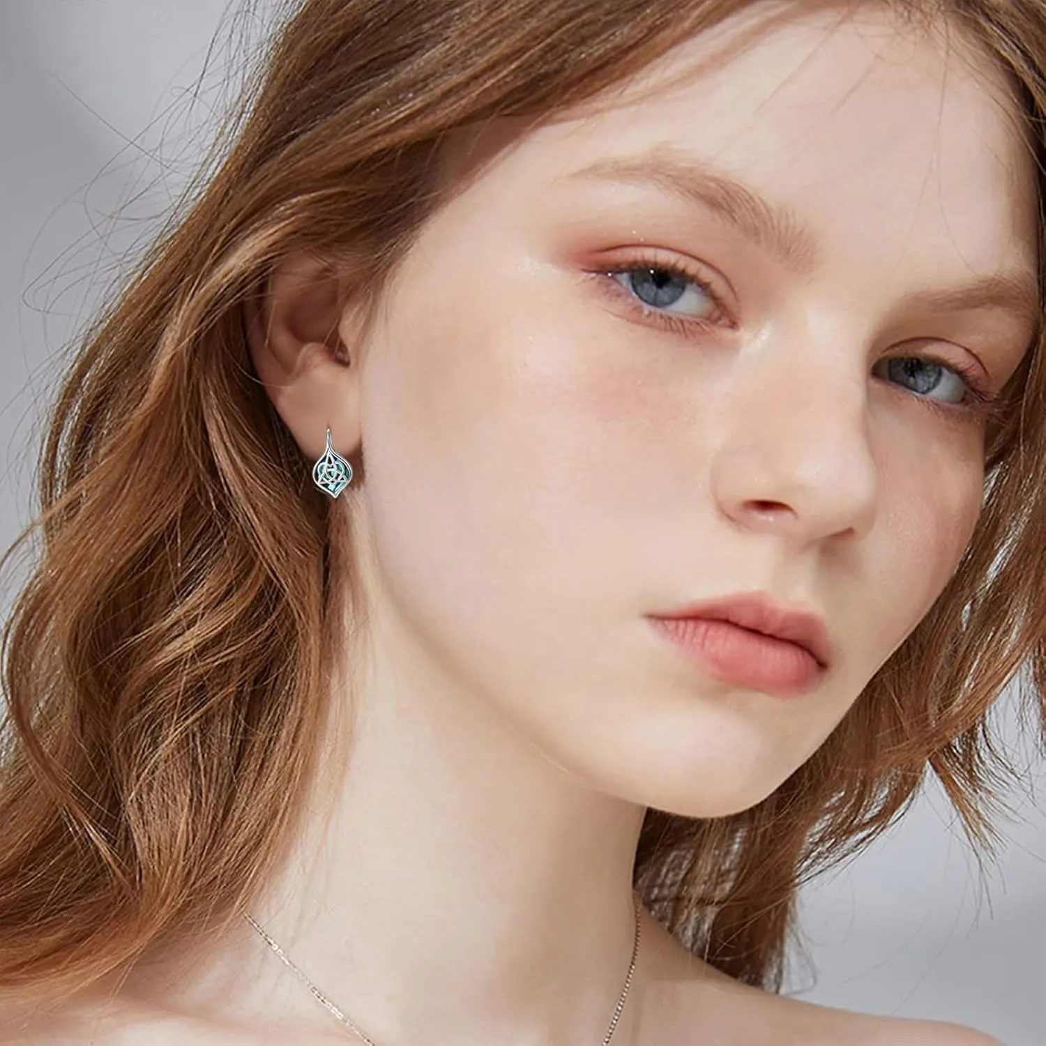Abalone Shell Earrings for Women Natural Abalone Shell Earrings Hypoallergenic Earrings Jewelry Christmas Gift for Mom Wife