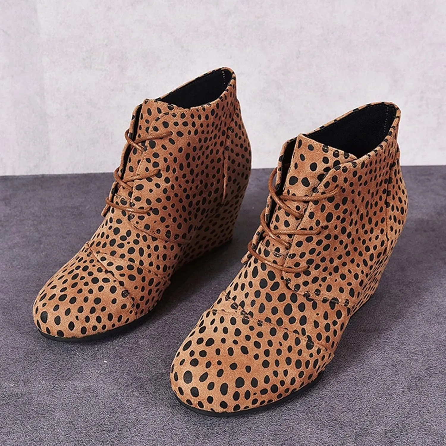 Ankle Boots Women Black Boot Walking Boots Women Lace Up Booties Low Heel Womens Booties and Ankle Boots with Heel Women Ankle Boots Black