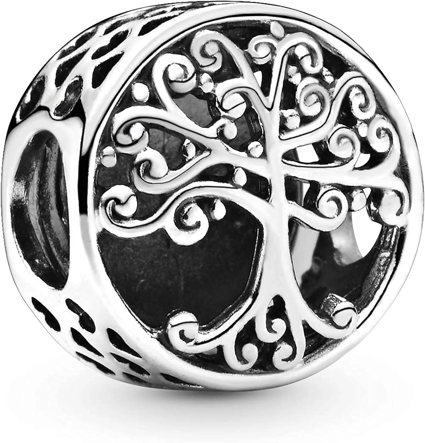 Annmors Family Charm Love your Dad Mon Sister Infinity Charm fits Bracelets, 925 Sterling Silver-Lucky Charm for Woman Pendant Bead, Jewelry Beads Gifts for Family Women Bracelet&Necklace