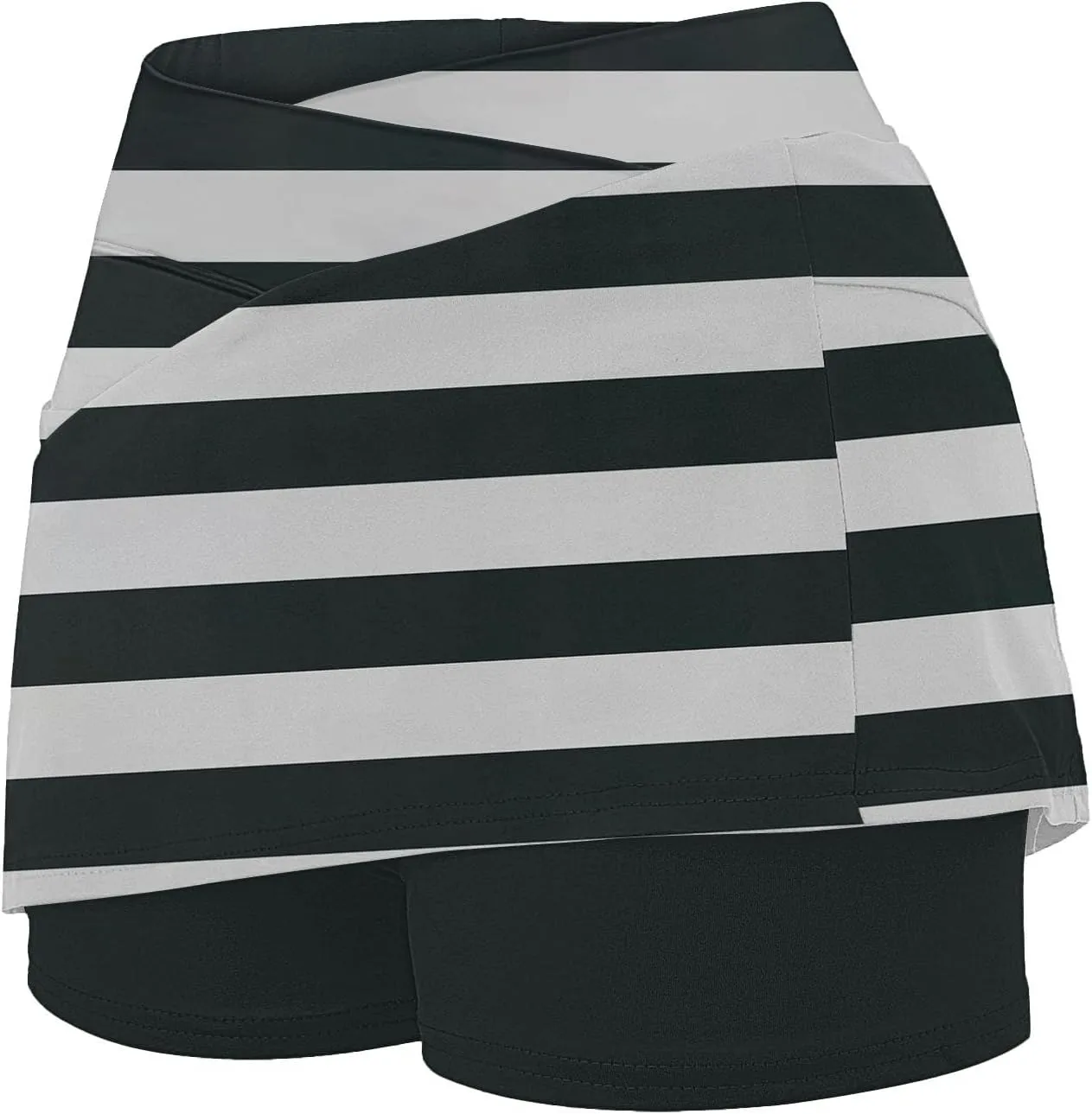 Athletic Skorts for Woman Elastic Cross Hight Waisted Tennis Yoga Shorts Skirts with Pockets Tummy Control Joggers