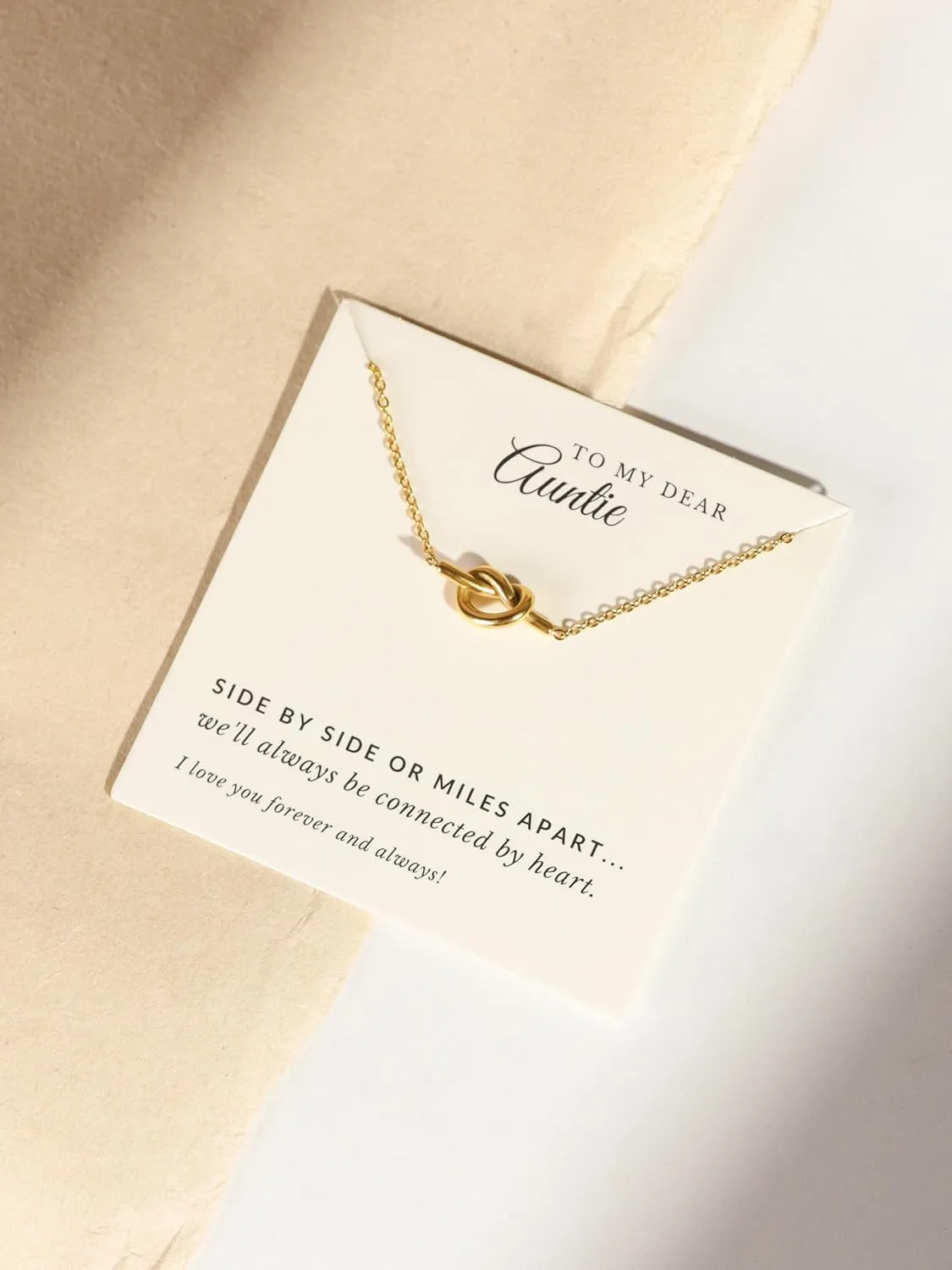 Aunt Necklace Gifts - Best Aunt Ever Jewelry Sentimental Gift