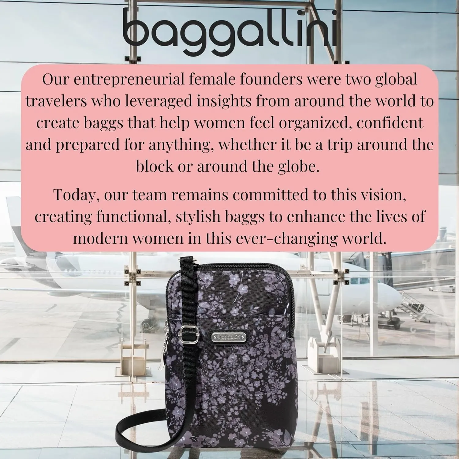 Baggallini Take Two Bryant RFID Crossbody Bag