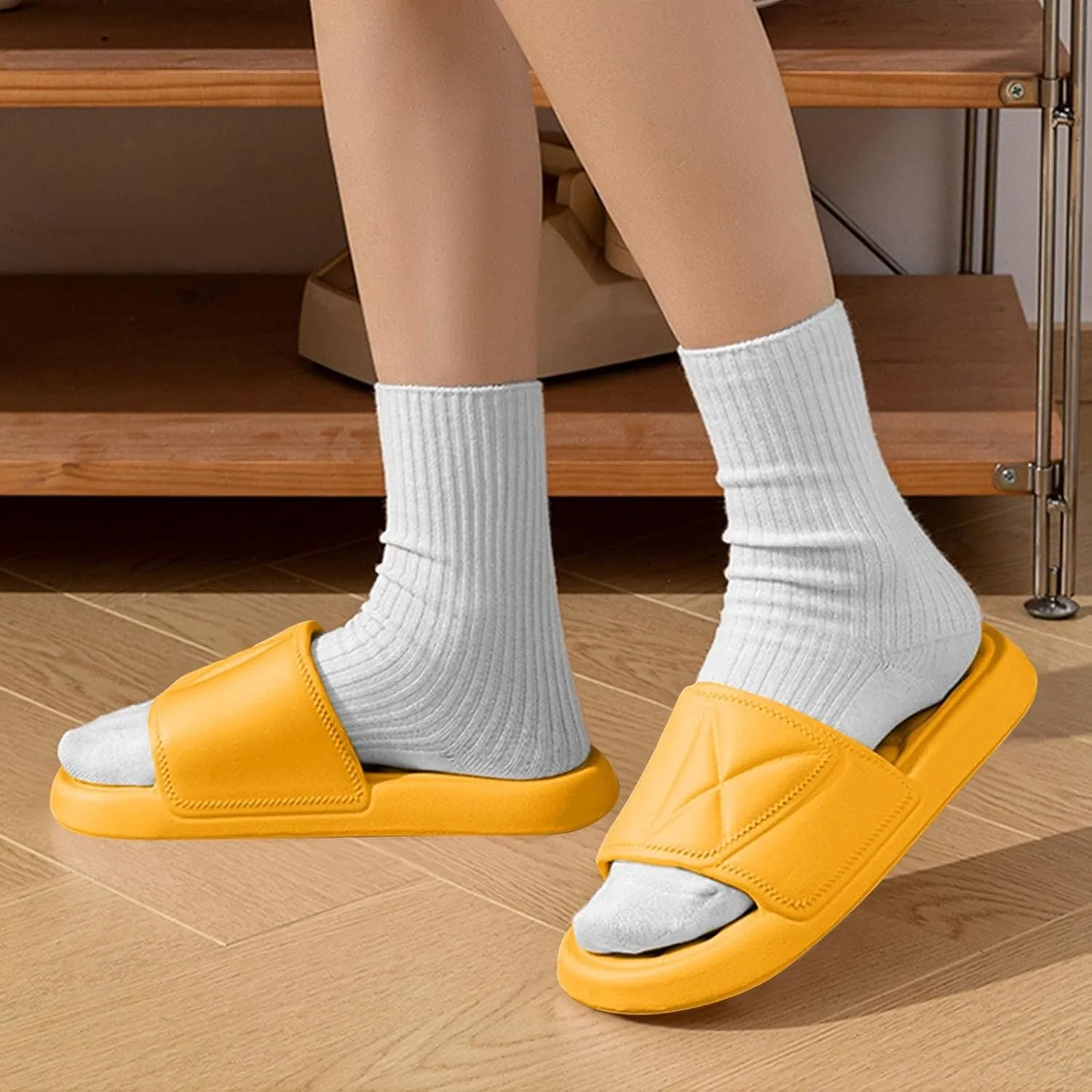 Bathroom Shower Pool Slides for Man And Women Non-Slip Indoor Outdoor Slippers Lightweight Thick Soled Summer Slide