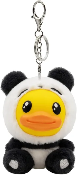 B.DUCK Keychain Plush Pendant Stuffed Animal Cute Decorative Accessory Gift For Handbag Purse Backpack Car Keys