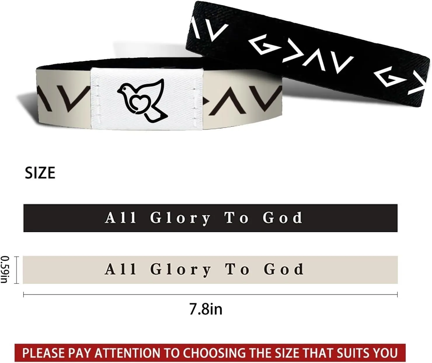 Bible Verse Bracelet - A Daily Reminder of Faith, Wearable Nfc Bible Verse Wristbands for Christians