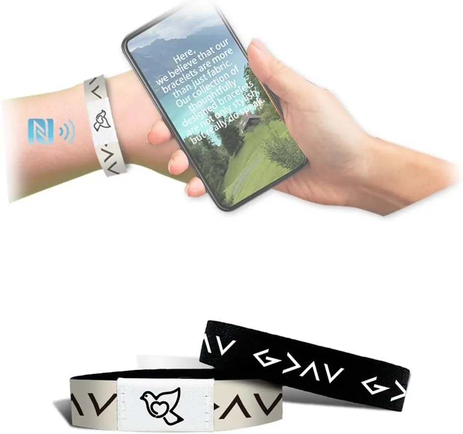 Bible Verse Bracelet - A Daily Reminder of Faith, Wearable Nfc Bible Verse Wristbands for Christians