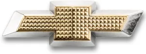Chevrolet Textured Lapel Pin - 1.5 Inch Enamel Pin - Officially Licensed by GM