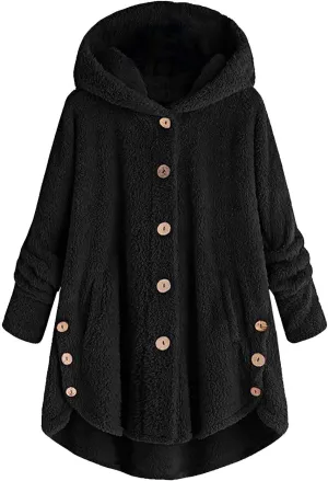 ChicCrate Cardigan Sweaters for Women Fleece Sherpa Jacket Open Front Lightweight Cardigans Long Sleeve Pullover Warm Clothes