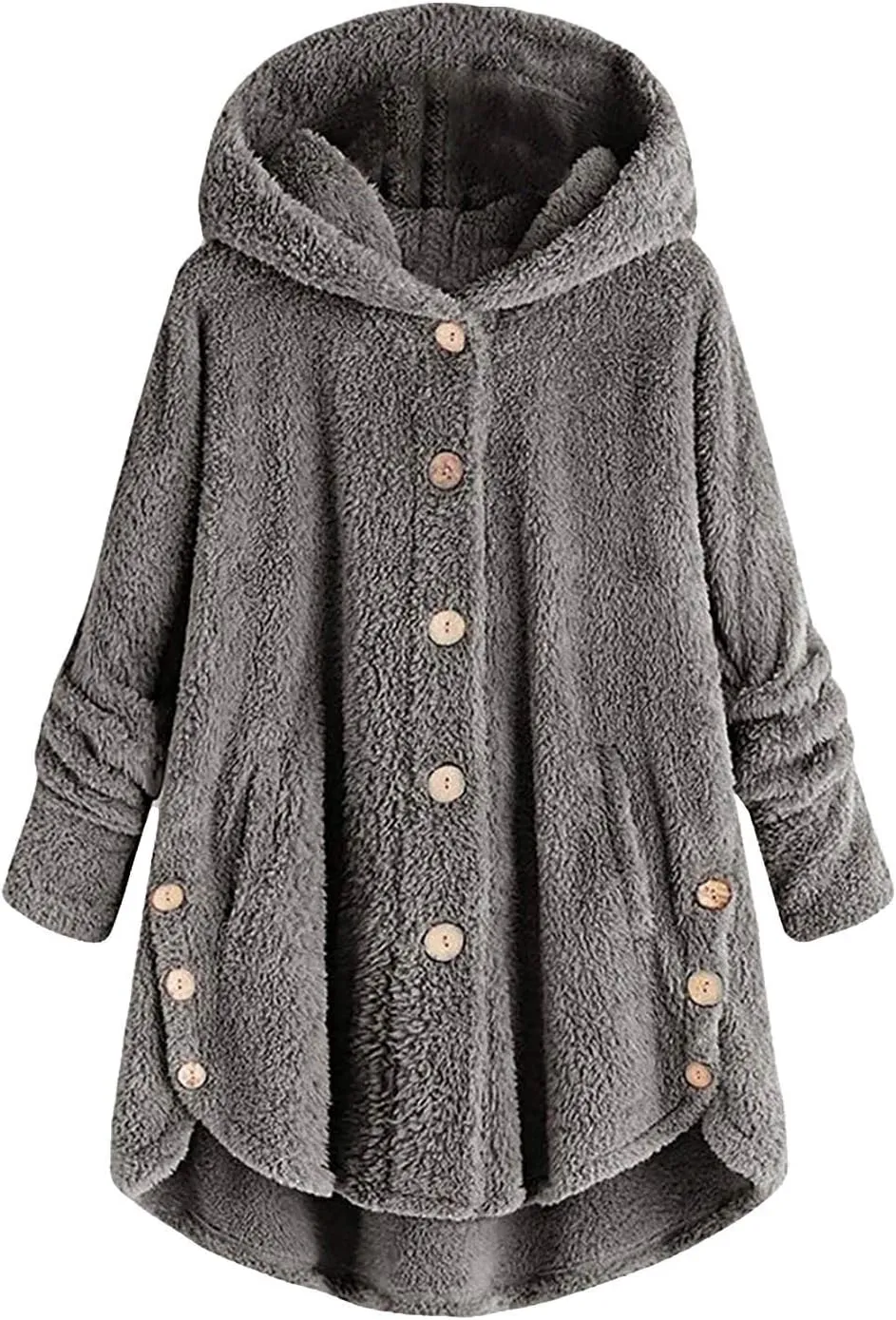 ChicCrate Cardigan Sweaters for Women Fleece Sherpa Jacket Open Front Lightweight Cardigans Long Sleeve Pullover Warm Clothes