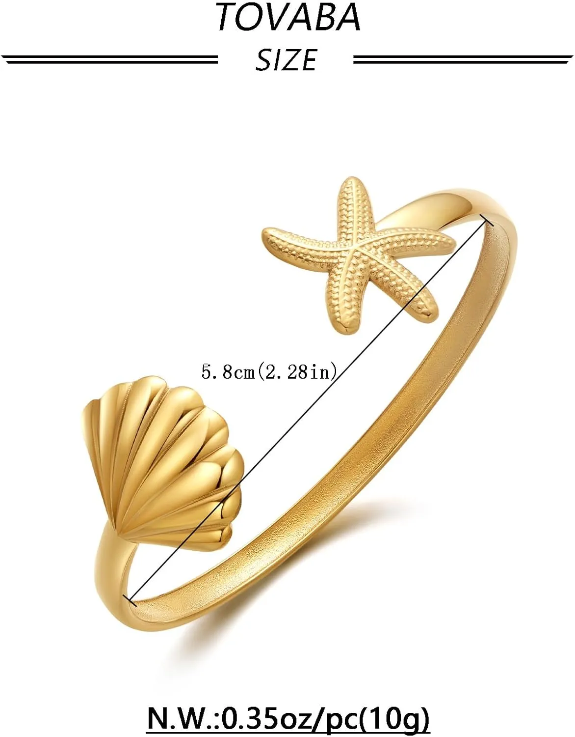 Chunky 14k Gold Cuff Bracelets for Women - Non Tarnish Teardrop Bangle Multi-layer Cross Wire Open Bracelets