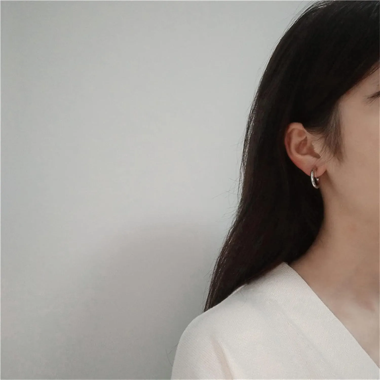 Clip on Earrings Women Gold Clip on Earrings Non Pierced Earrings Clip on Hoop Earrings Coin Dangle Earrings Rhinestone Earrings Jewelry Gifts