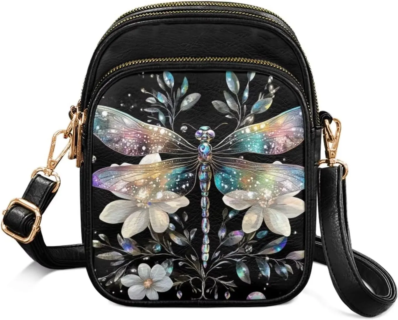 Crossbody Bags for Women Small Size Travel Leather Shoulder Purses Mini Satchel Bag