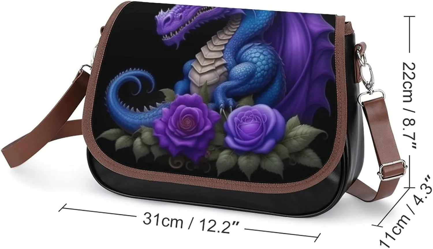 Crossbody Bags Purses Women, Lightweight Functional Multi Pocket Purse Adjustable Strap