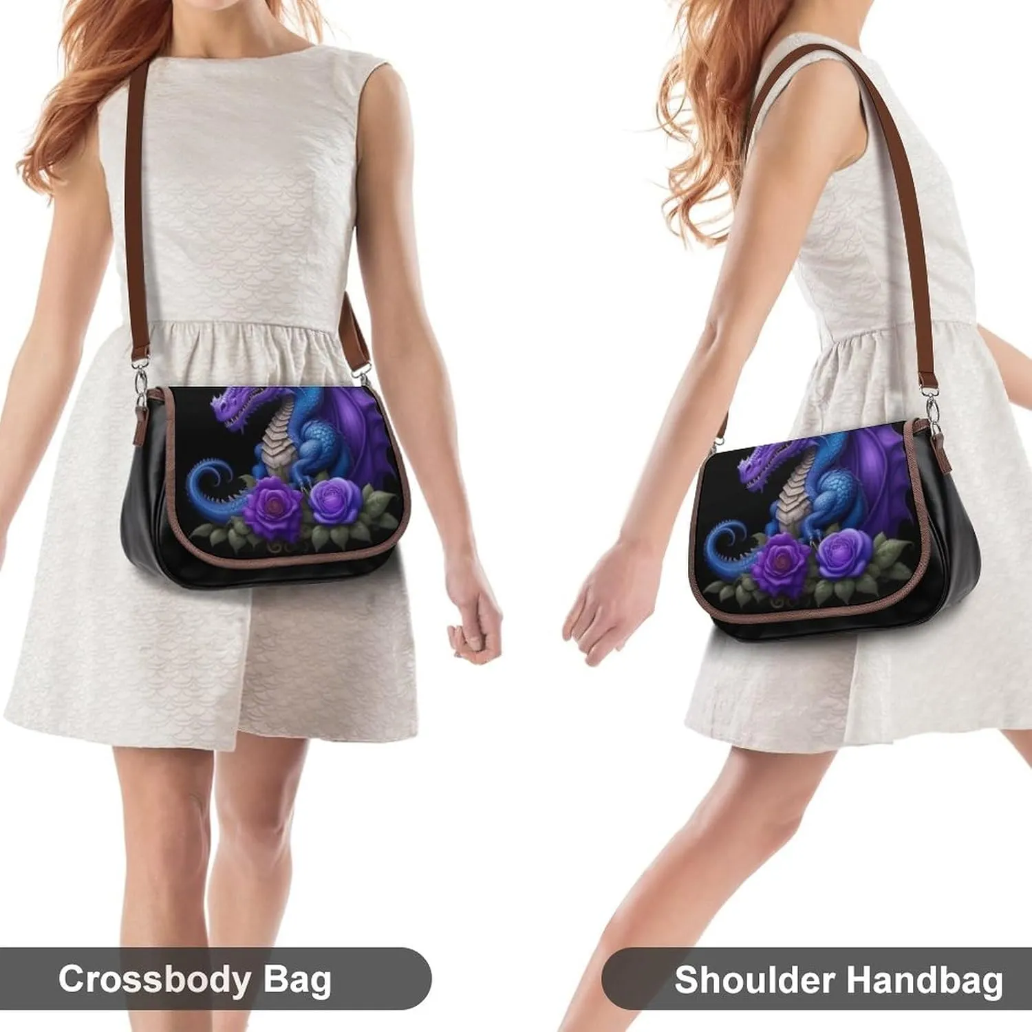 Crossbody Bags Purses Women, Lightweight Functional Multi Pocket Purse Adjustable Strap