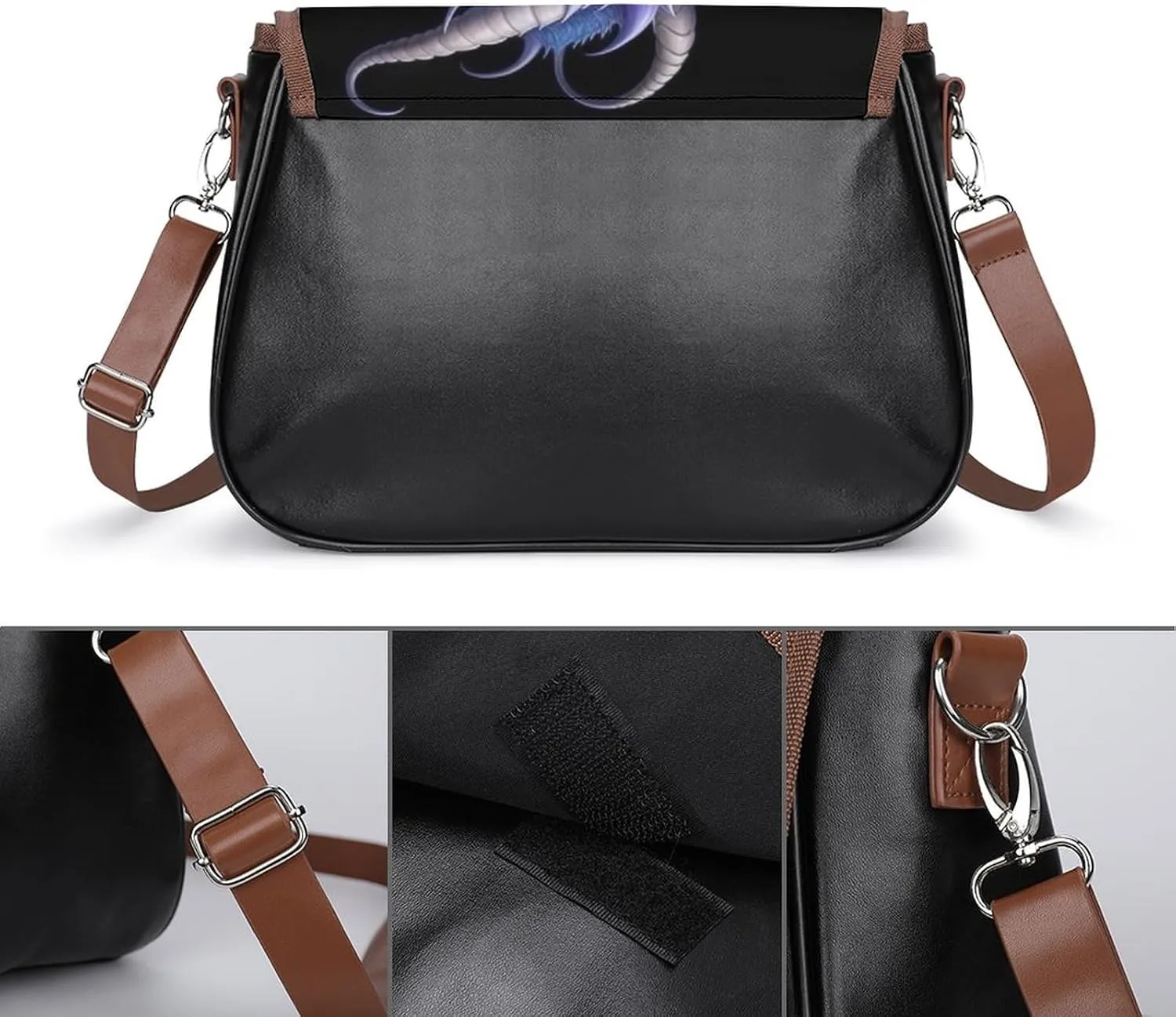 Crossbody Bags Purses Women, Lightweight Functional Multi Pocket Purse Adjustable Strap