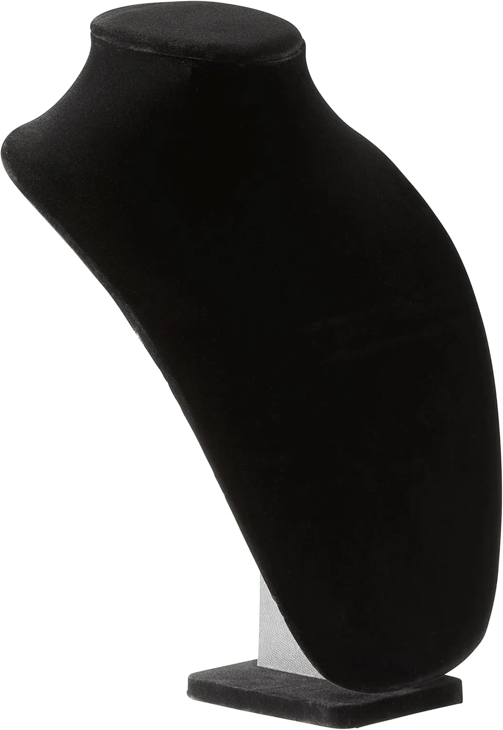 Darice 12; Black Velvet 3D Necklace Stand by Bead Landing