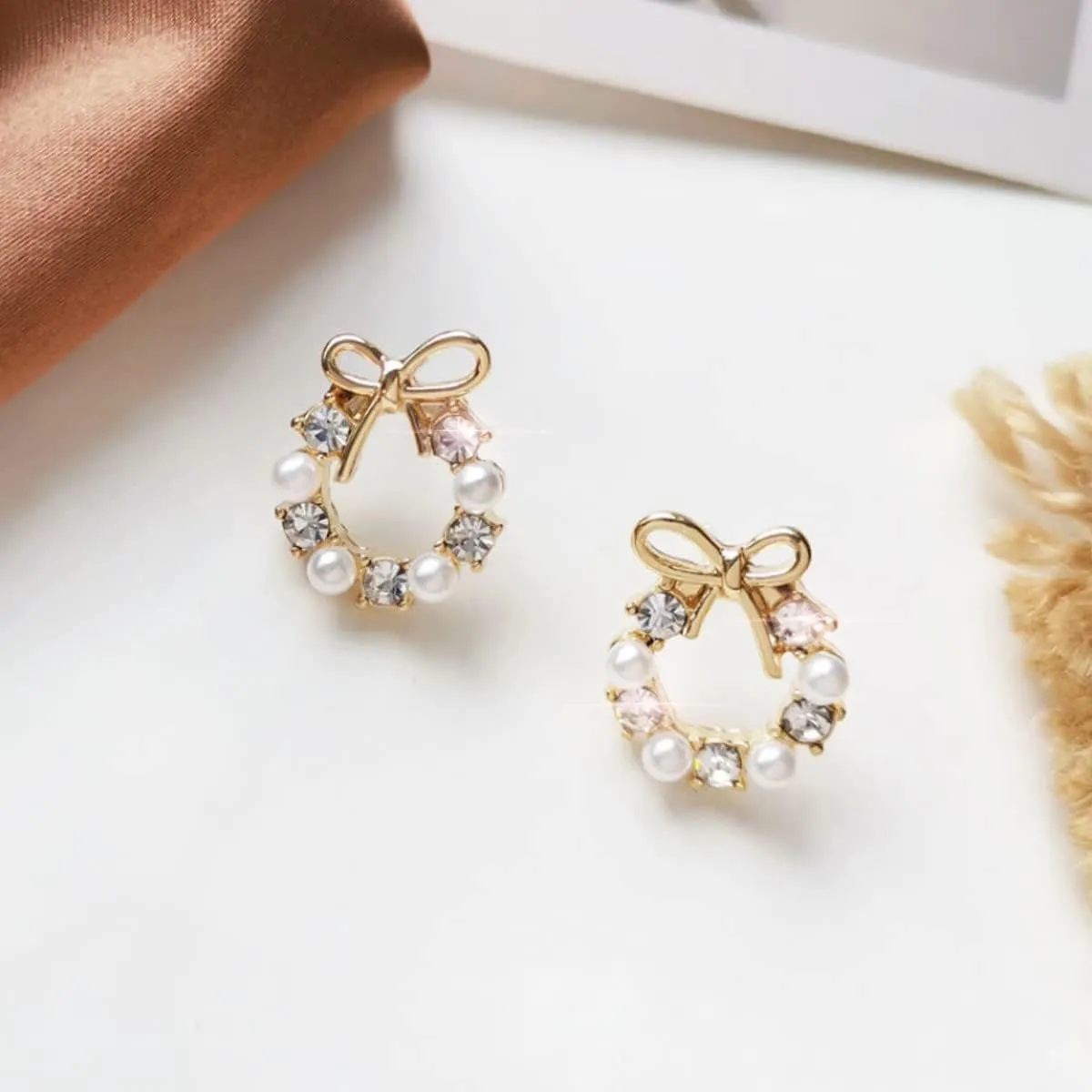 Earrings for Women Chain Stud Dangle Drop Earrings Trendy Silver/14K Gold Plated Jewelry Gifts for Birthday Christmas Gathering