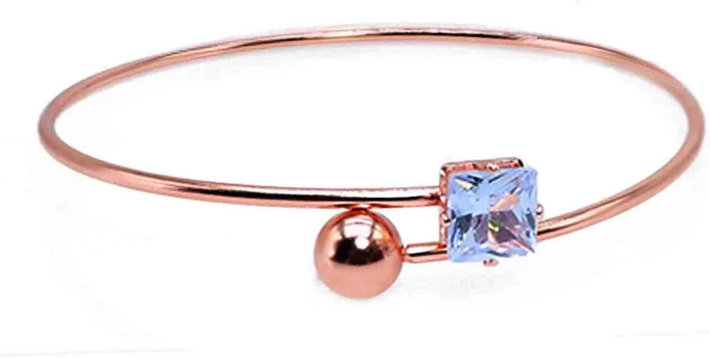 Fashion Dainty Crystal Butterfly Flower Hinged Bangle Bracelets Open Adjustable Rhinestone Cuff Statement Bracelets Fashion Jewelry Accessories for Women