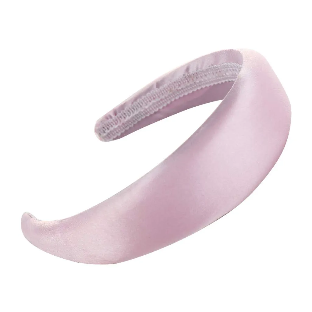Fashion Headband For Women Sponge Headbands Non Slip Boho Hair Hoop Gifts For Women Girls (Pink, One Size)