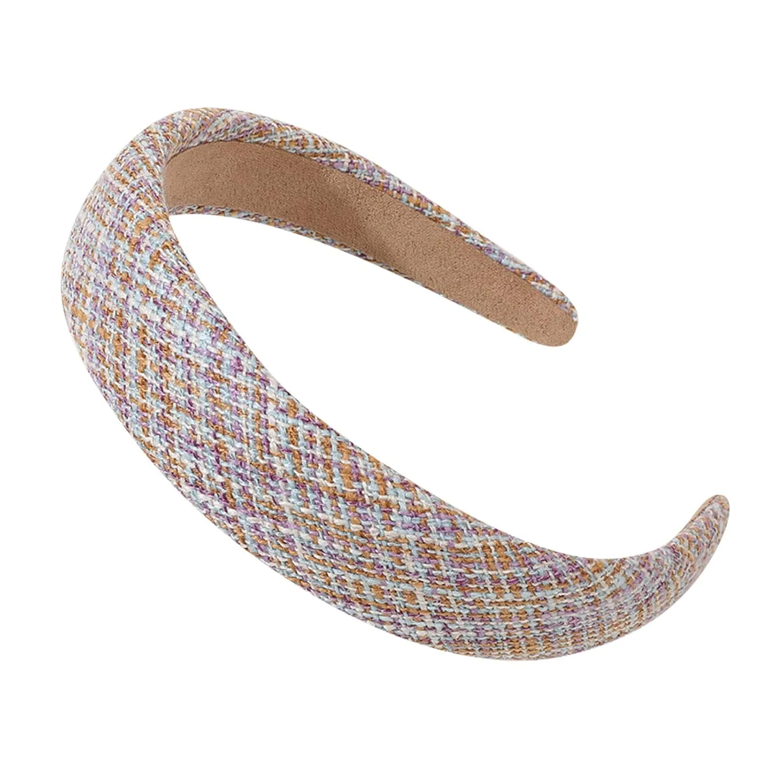 Fashion Headbands for Women Non Slip Wide Head Bands Cute Boho Hair Hoops Headpiece for Women Girls (E, One Size)