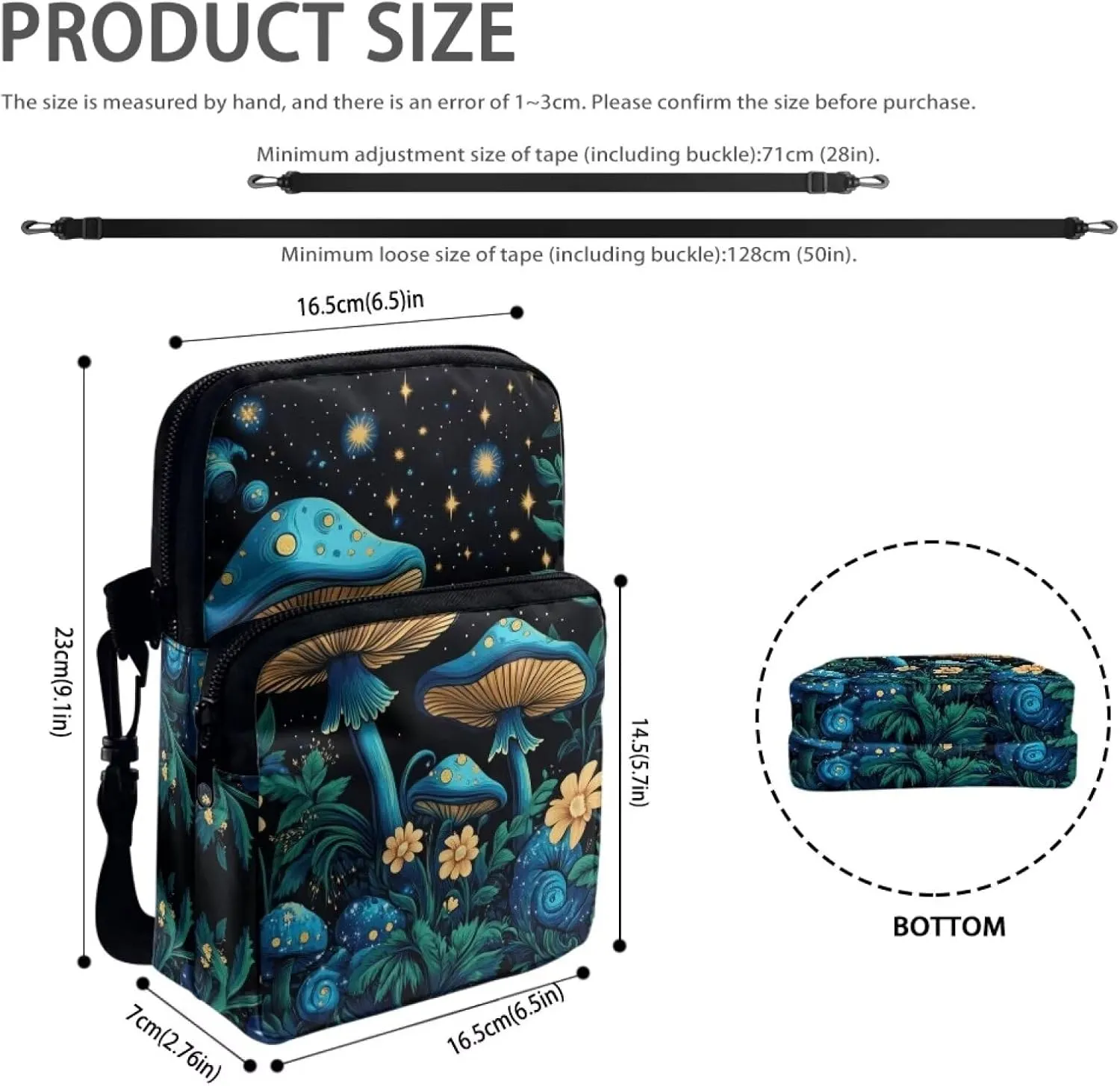 Girls Crossbody Bags Mini Cross Body Bag Messenger Bag Handbag Waist Fanny Pack
