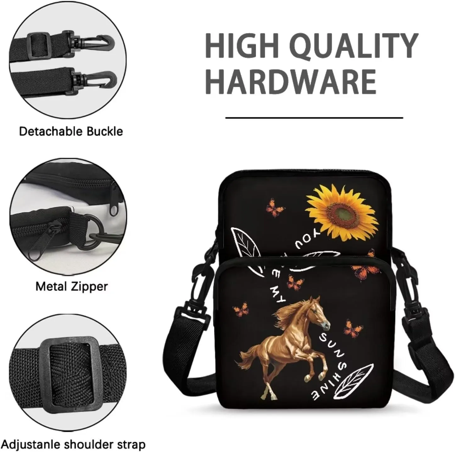 Girls Shoulder Bag Crossbody Bags Portable Chest Bag Waist Pouch Backpack Belt Bag