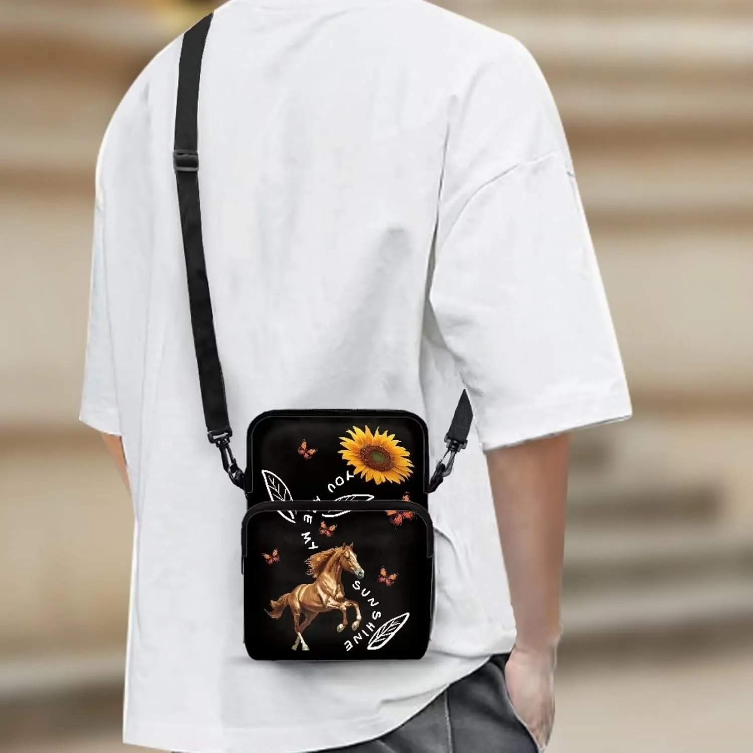 Girls Shoulder Bag Crossbody Bags Portable Chest Bag Waist Pouch Backpack Belt Bag