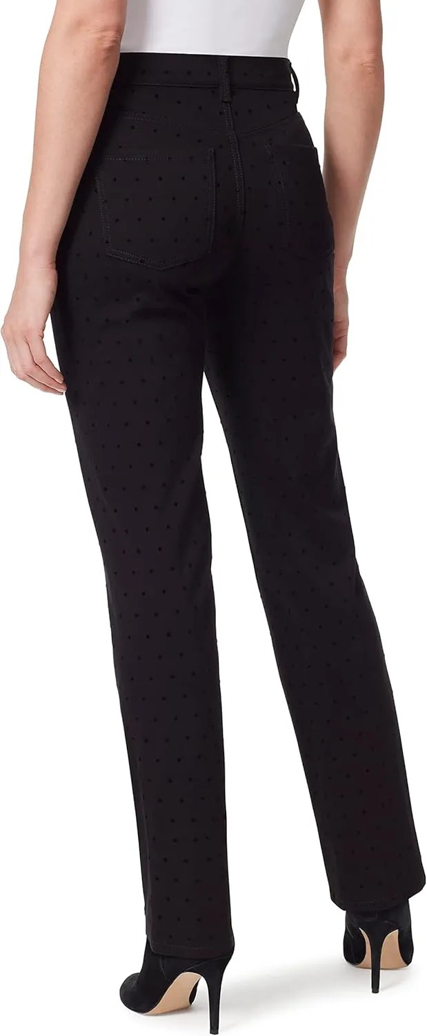 Gloria Vanderbilt Women's Amanda Ponte High Rise Knit Pant