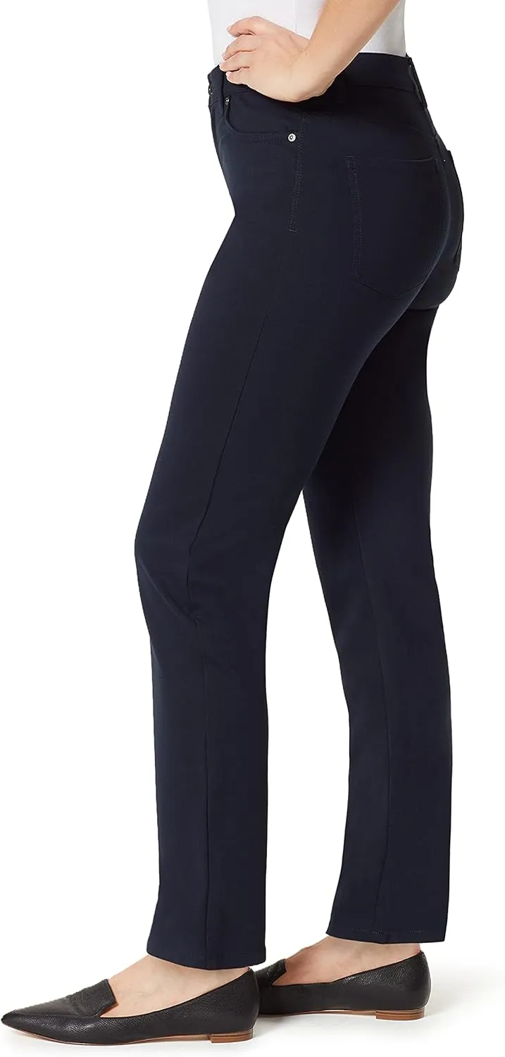 Gloria Vanderbilt Women's Amanda Ponte High Rise Knit Pant