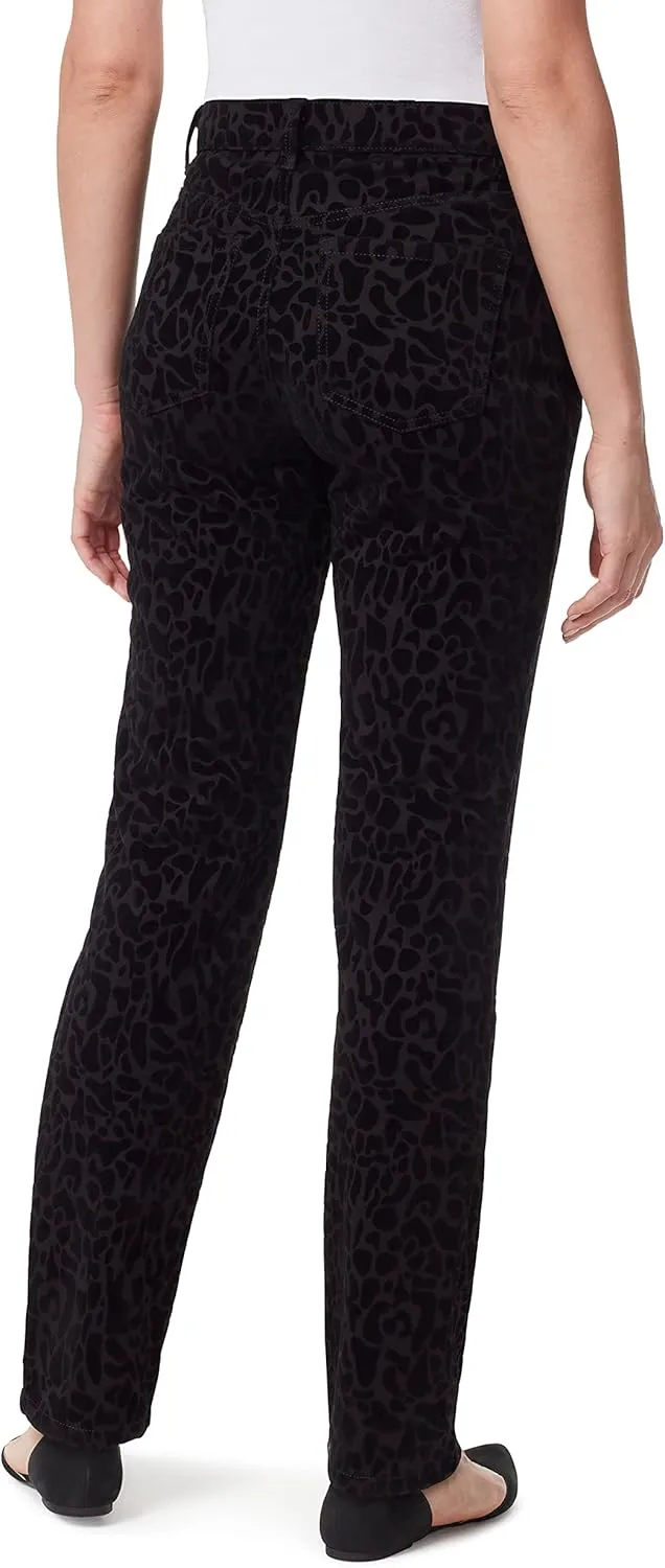 Gloria Vanderbilt Women's Amanda Ponte High Rise Knit Pant