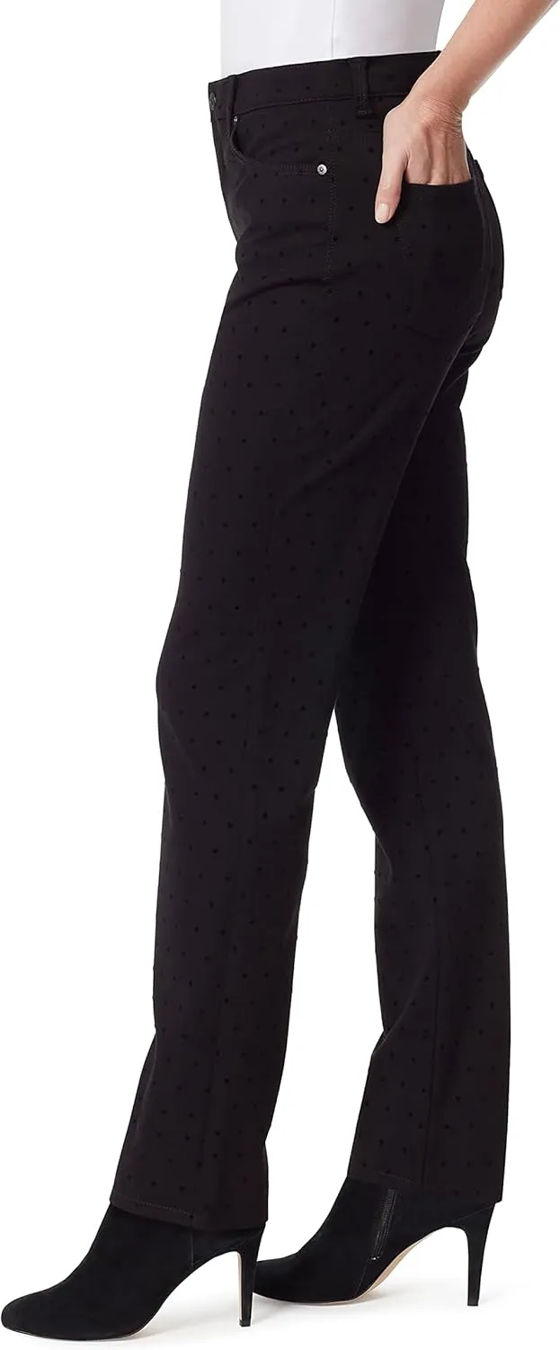 Gloria Vanderbilt Women's Amanda Ponte High Rise Knit Pant
