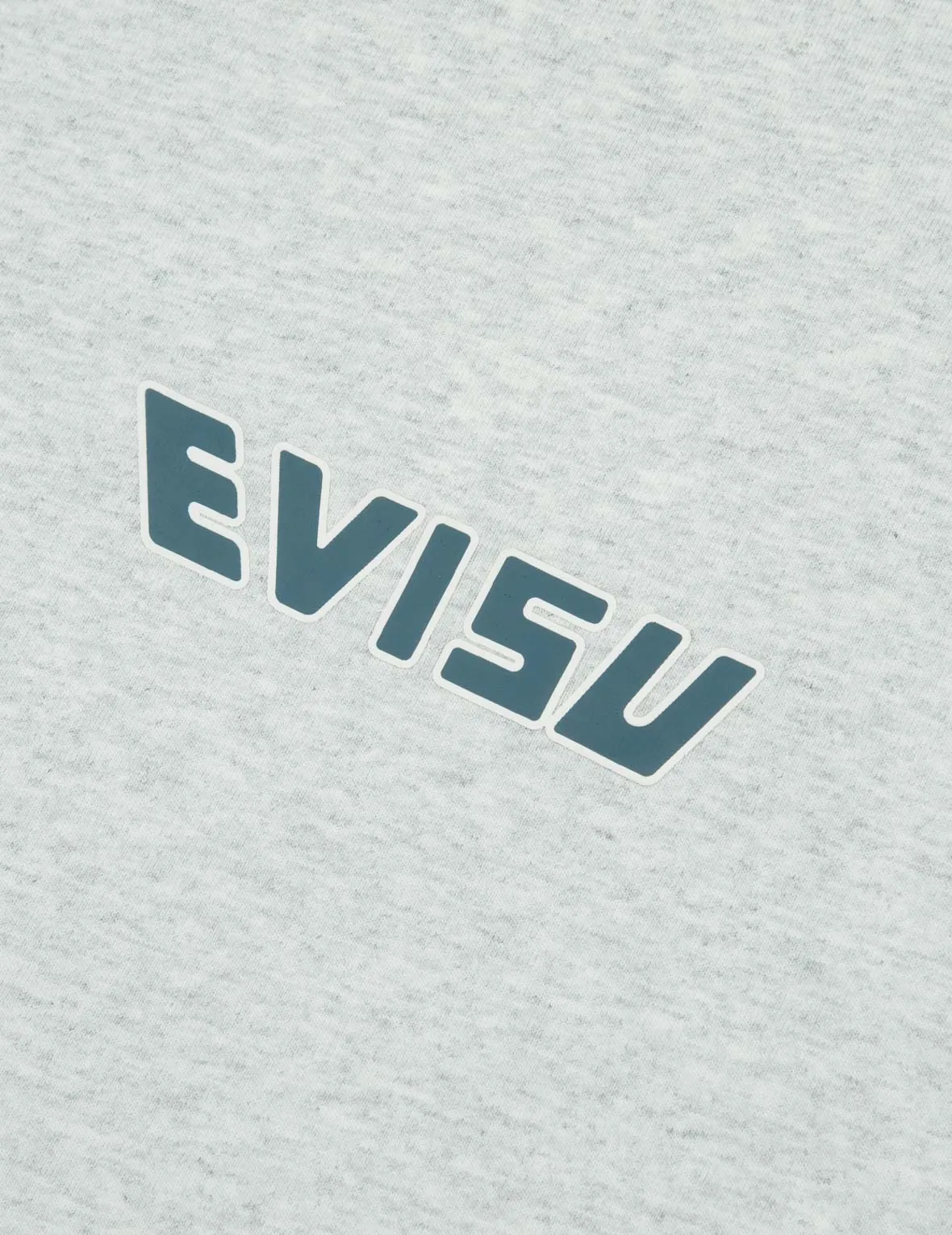 Godhead Print and Seagull Embroidery Loose Fit T-shirt