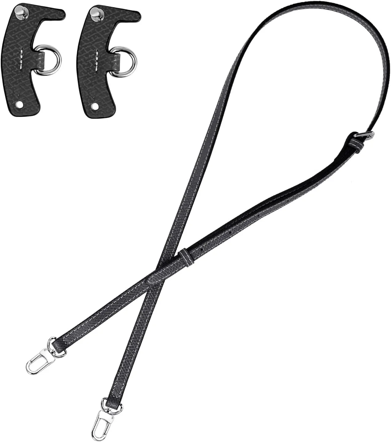 Hap Tim Leather Purse Straps, Adjustable Replacement Crossbody Shoulder for Handbag, Mini Bag, Cross Body Purse