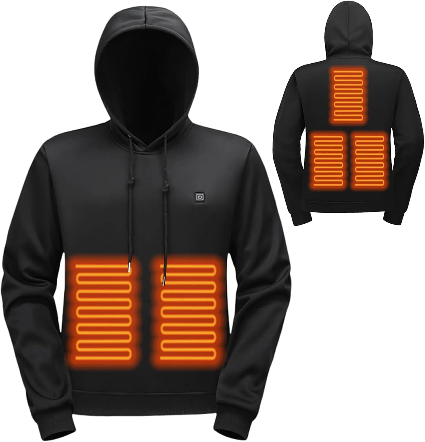 Heated Hoodie for Men Women Heated Sweatshirt Heated Hunting Jacket Warm USB Electric Coat Winter Work Clothes Unisex