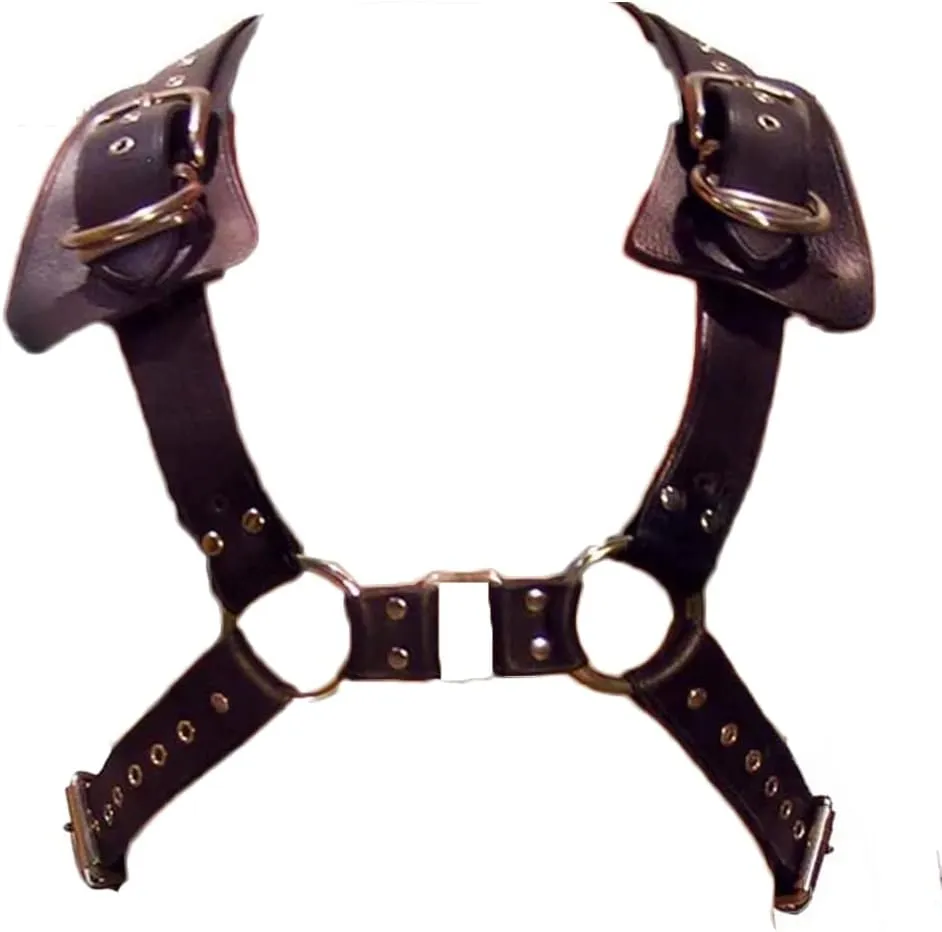 HSQSMWJ Man PU Leather Harness Bondage Slave Belt Male Sexy Body