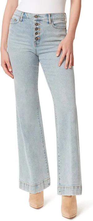 Jessica Simpson Women's True Love Trouser Wide Leg Jean