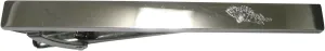 Kiola Designs Silver Toned Etched Sleek Rock Cod Fish Tie Clip