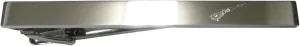 Kiola Designs Silver Toned Etched Sleek Squid Tie Clip