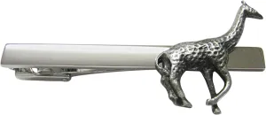 Kiola Designs Textured Giraffe Square Tie Clip