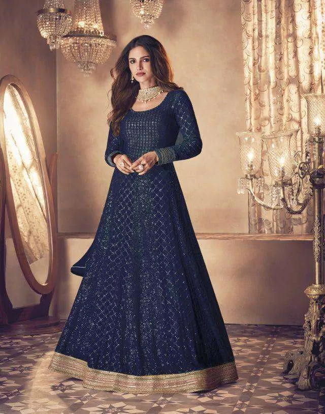 Long Rich Party Wear Designer Collection