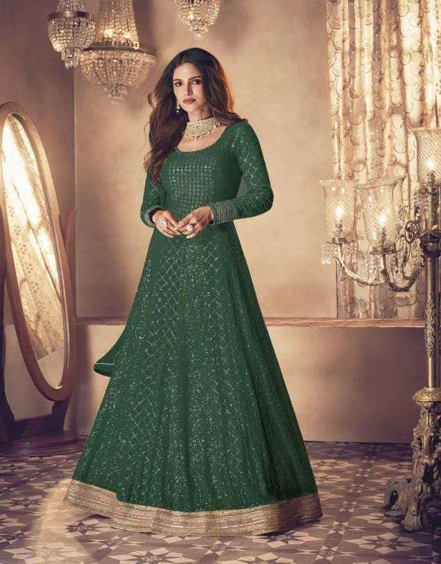 Long Rich Party Wear Designer Collection