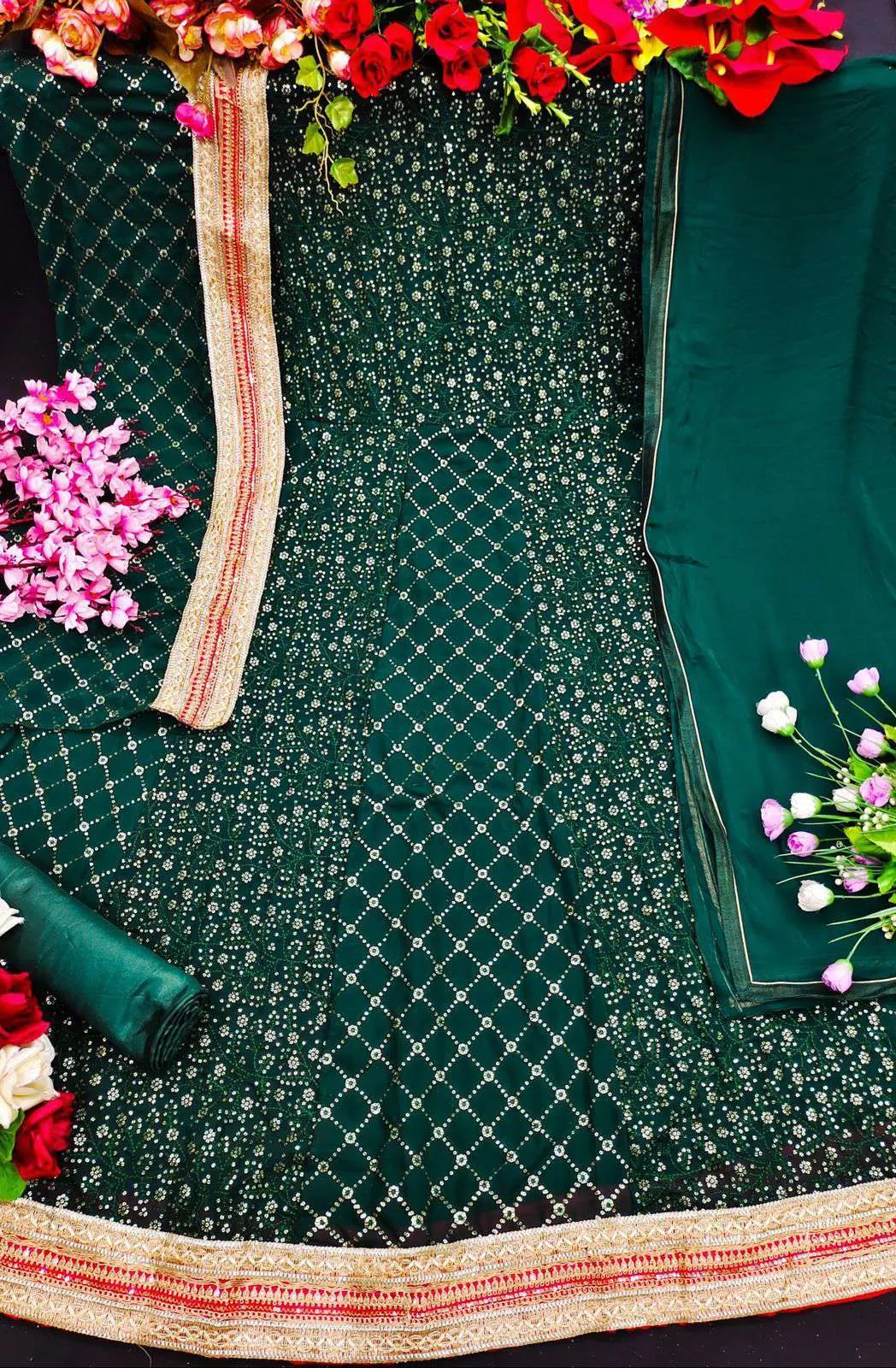 Long Rich Party Wear Designer Collection