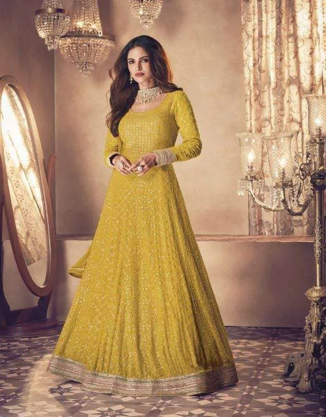 Long Rich Party Wear Designer Collection