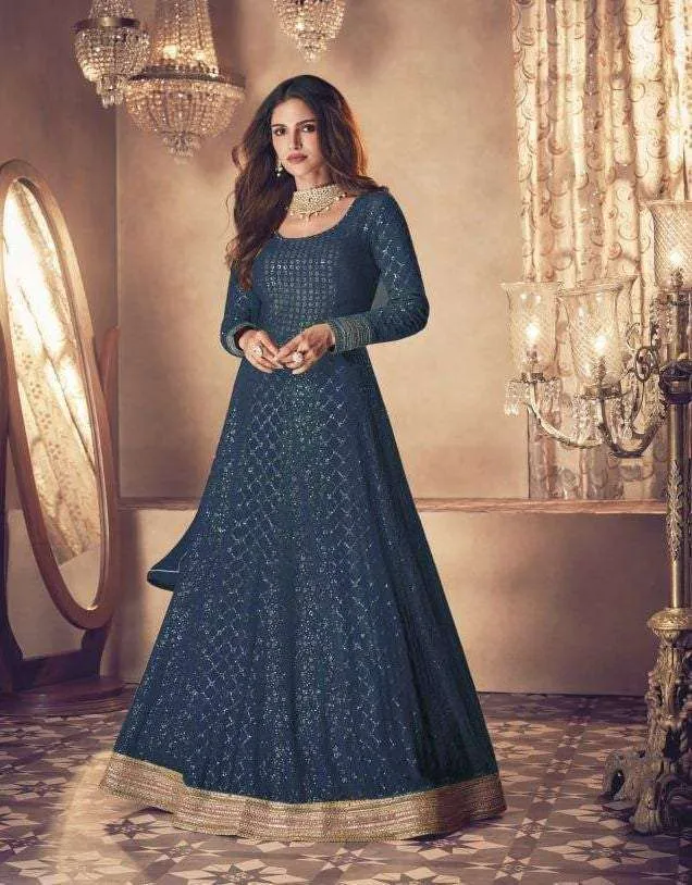Long Rich Party Wear Designer Collection