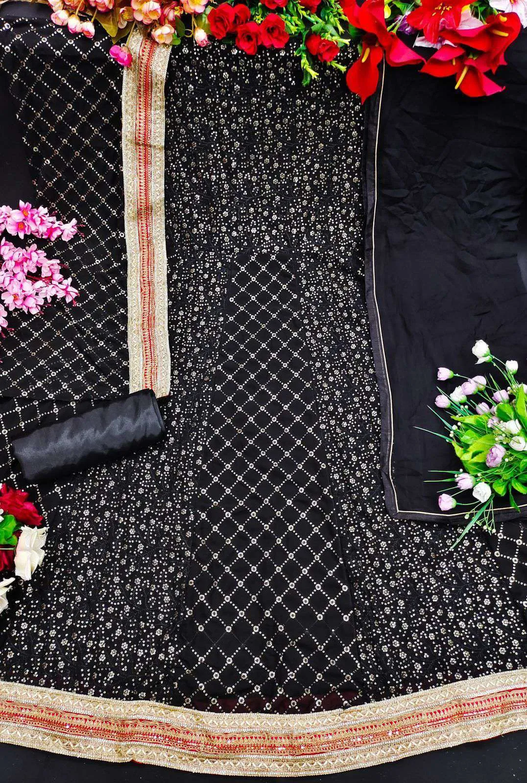 Long Rich Party Wear Designer Collection