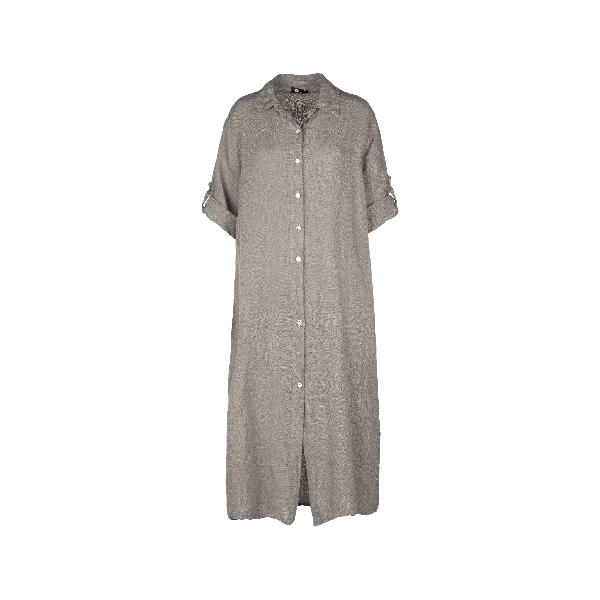 M Made in Italy  Women's Woven Three-Quarter Sleeve Dress