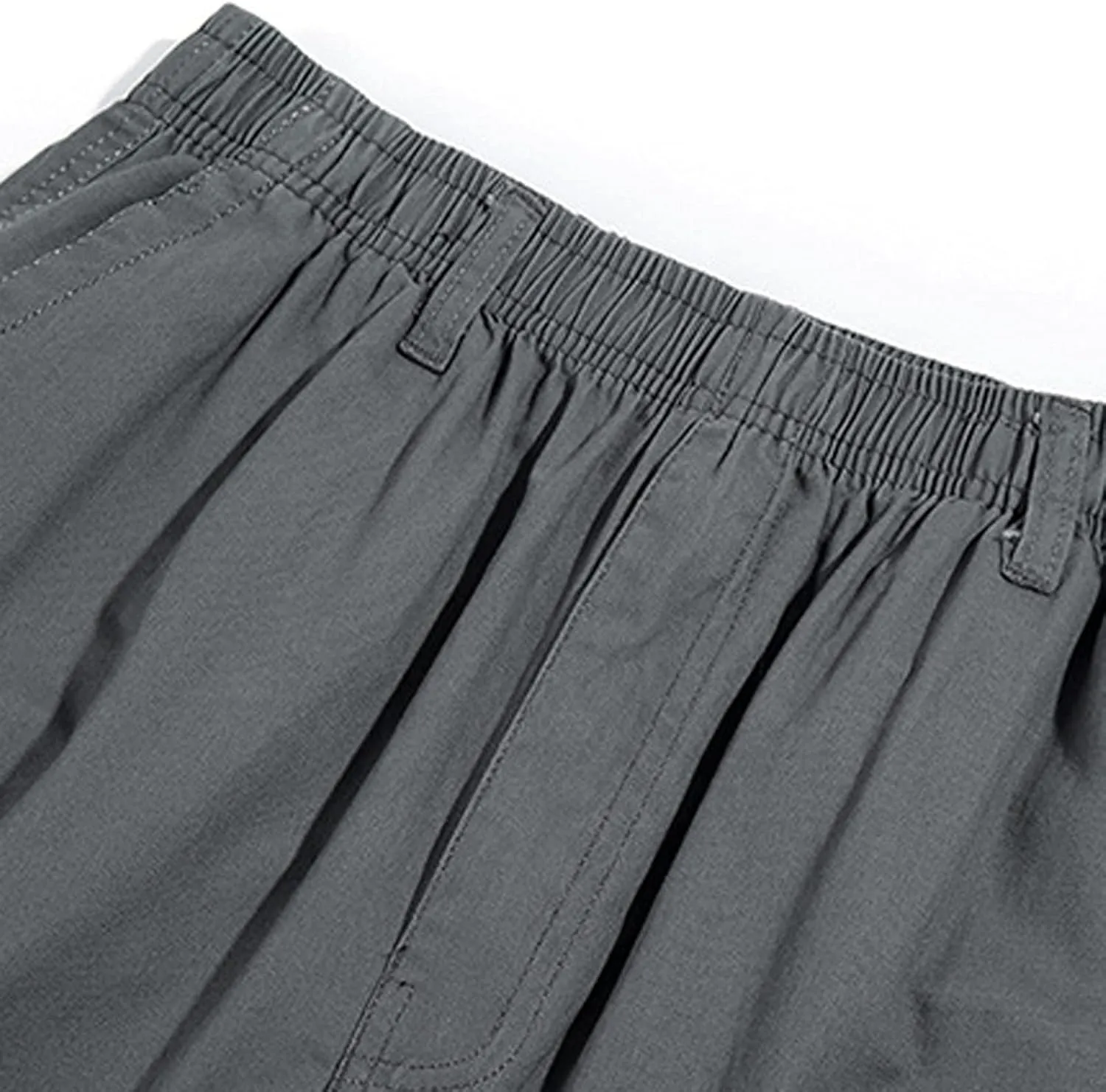 Mens Shorts Athletic Cargo Shorts Cool Classic Fit Expandable Waistband Hiking Shorts (Regular and Big & Tall)