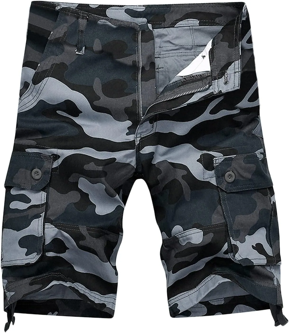 Mens Shorts Casual Big and Tall Cargo Shorts Cool Classic Expandable Waistband Hiking Shorts (Regular and Big & Tall)