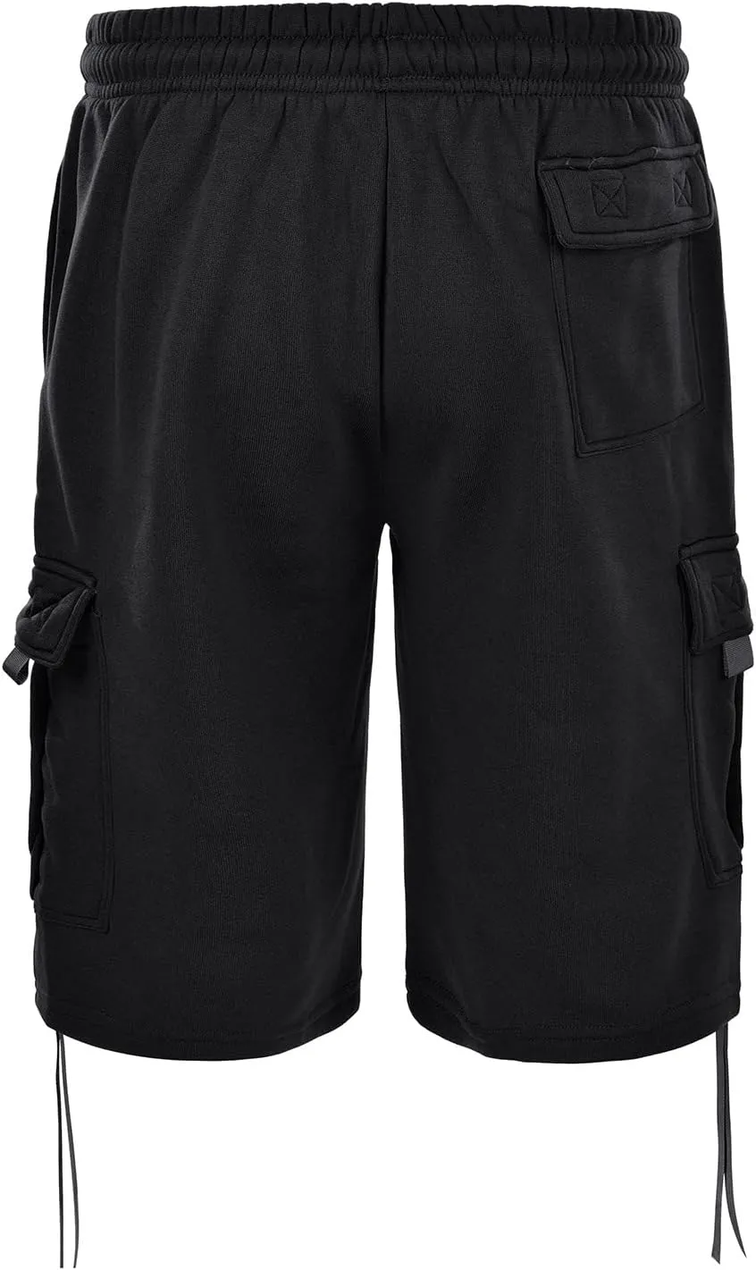 Men's Shorts Casual Relaxed Fit Athletic Cargo Running Shorts Lightweight Comfy Gym Workout Hiking Shorts